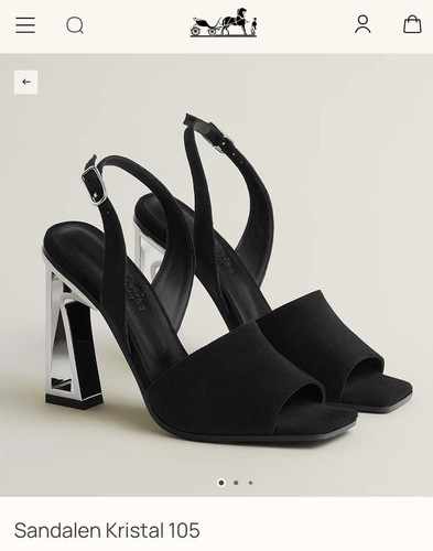 Sandali hermès cristallo 105 - hermès,