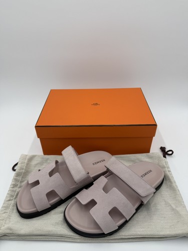 Hermès sandali cypre suede - hermÈs,