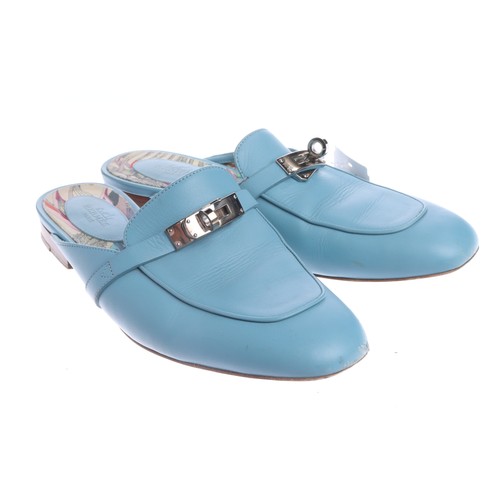 Mules hermès blu euro - blu, 38