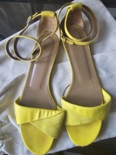 Sandali Hermès pelle gialla