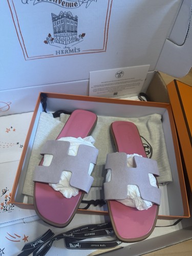 Hermès sandali arancio rosa - sandali,